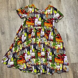 Shrek Bamboo Twirl Dress 2t CoZCo